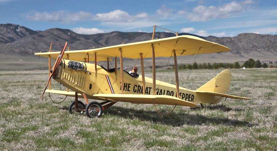 Model Airplane News - RC Airplane News | Super-scale Curtiss JN-4 “Jenny”