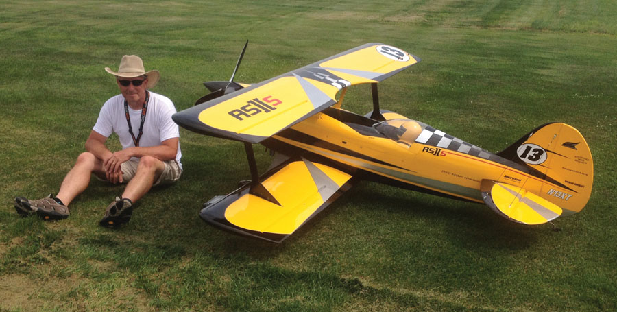 Model Airplane News - RC Airplane News | This amazing 40% scale aerobatic biplane is scratch-built
