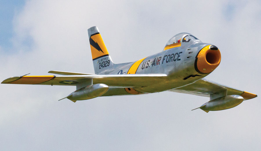 Model Airplane News - RC Airplane News | A giant-scale turbine fighter from the Korean War