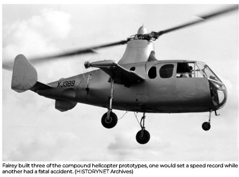 Aviation History | History of Flight | Aviation History Articles, Warbirds, Bombers, Trainers, Pilots | Fairey Rotodyne Compound Gyroplane