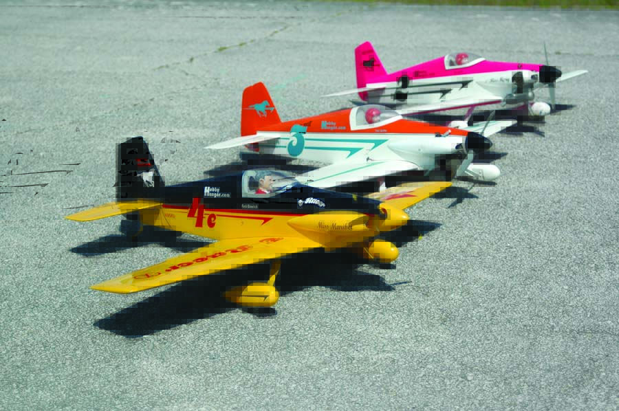Perfect lineup for Sunday club racing fun! Power ranges from electric to standard .25 glow to piped .32 glow—lots of flexibility! First published in 2007, this proven design will perform even better with updated equipment.